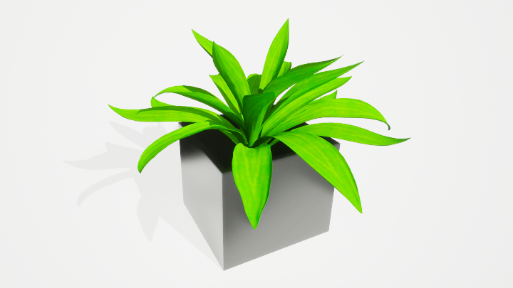 渲染模型_盆栽绿植365