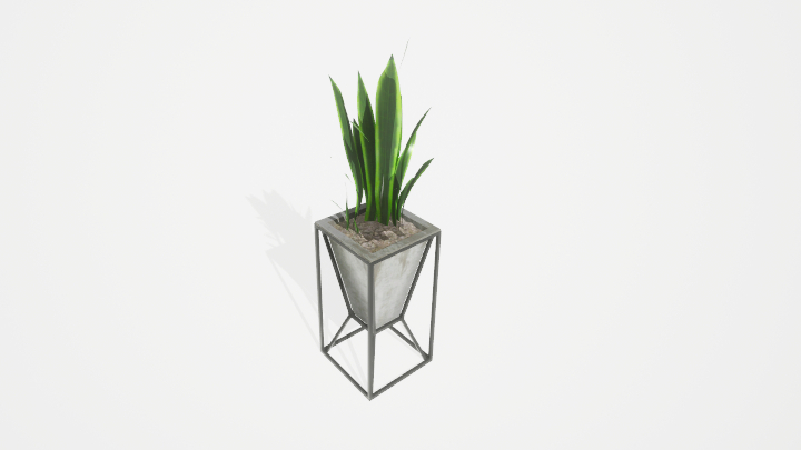 渲染模型_盆栽绿植391
