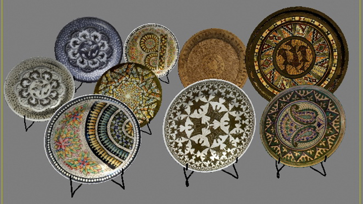 渲染模型_盘子015