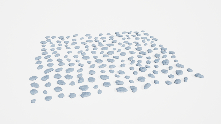 渲染模型_石头020