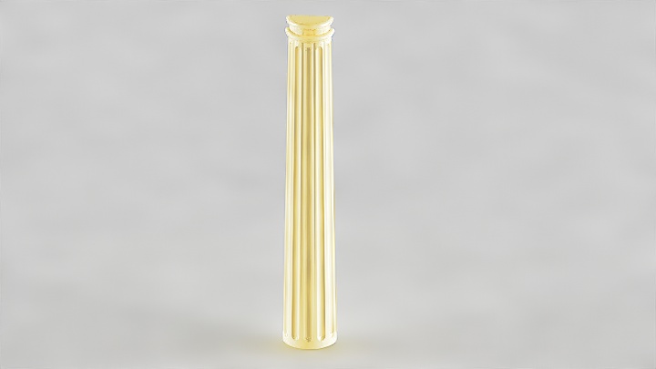 渲染模型_石膏装饰边角线011