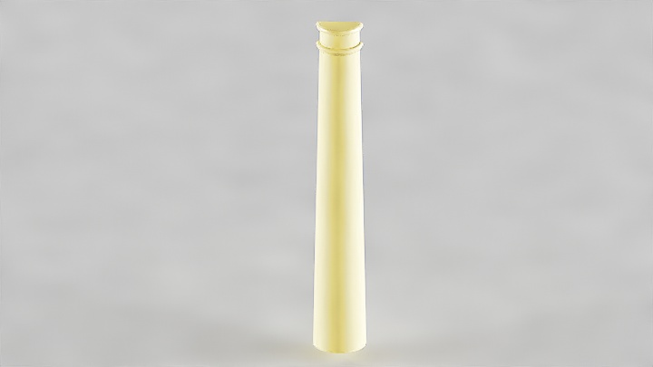 渲染模型_石膏装饰边角线014