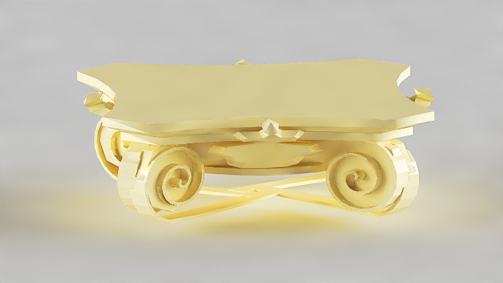 渲染模型_石膏装饰边角线019