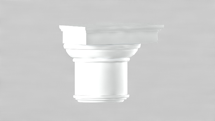 渲染模型_石膏装饰边角线042