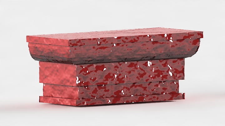 渲染模型_石膏装饰边角线047