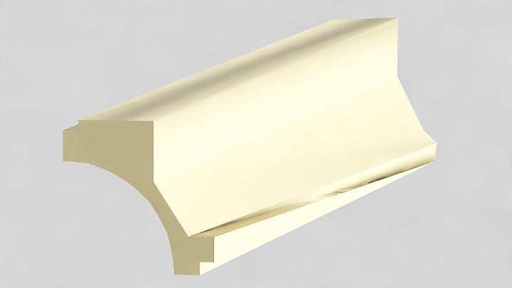 渲染模型_石膏边角线006