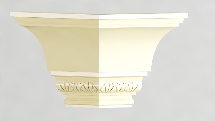 渲染模型_石膏边角线029