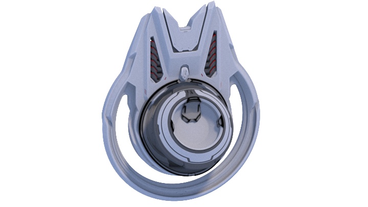 渲染模型_科幻建筑009