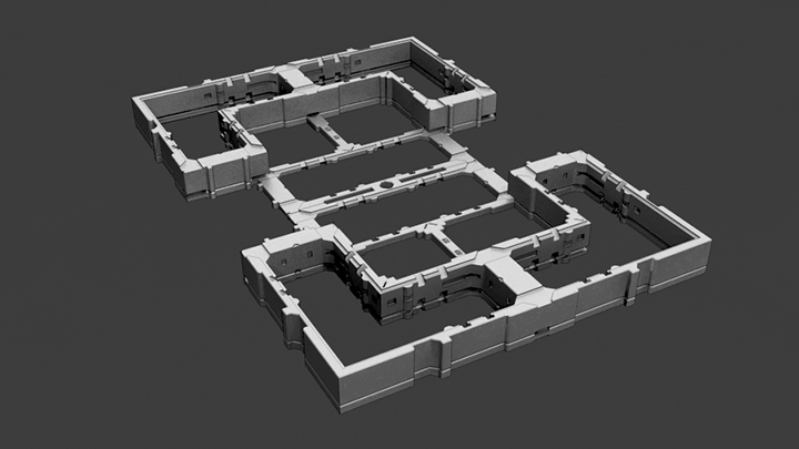 渲染模型_科幻机舱部件012