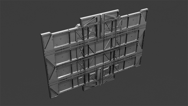 渲染模型_科幻机舱部件024