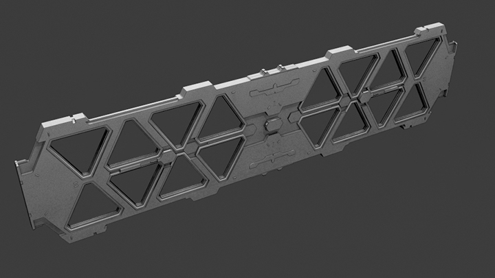 渲染模型_科幻机舱部件029