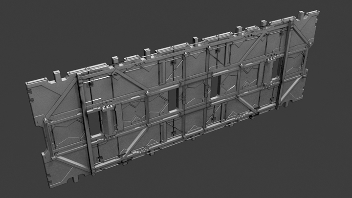 渲染模型_科幻机舱部件043