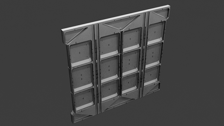 渲染模型_科幻机舱部件088