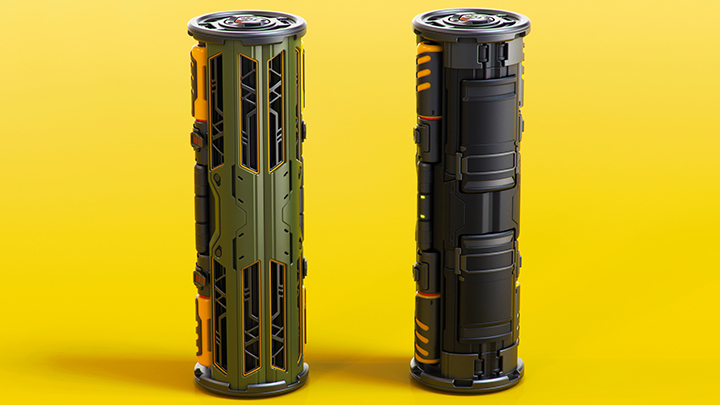 渲染模型_科幻电池010