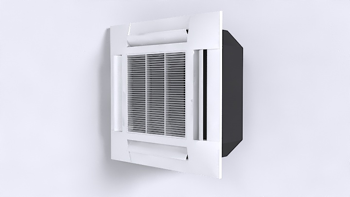 渲染模型_空调出风口004