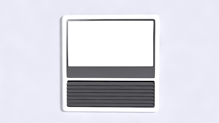 渲染模型_空调出风口008