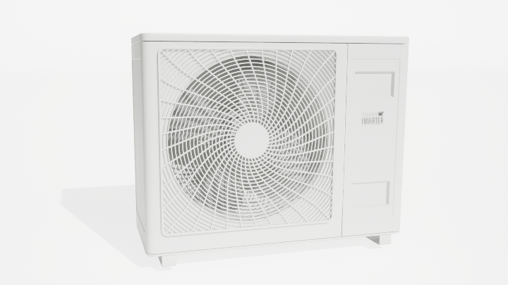 渲染模型_空调外机016