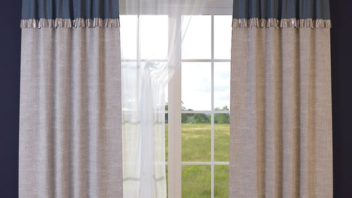 渲染模型_窗帘623