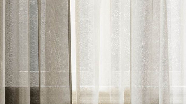 渲染模型_窗帘653