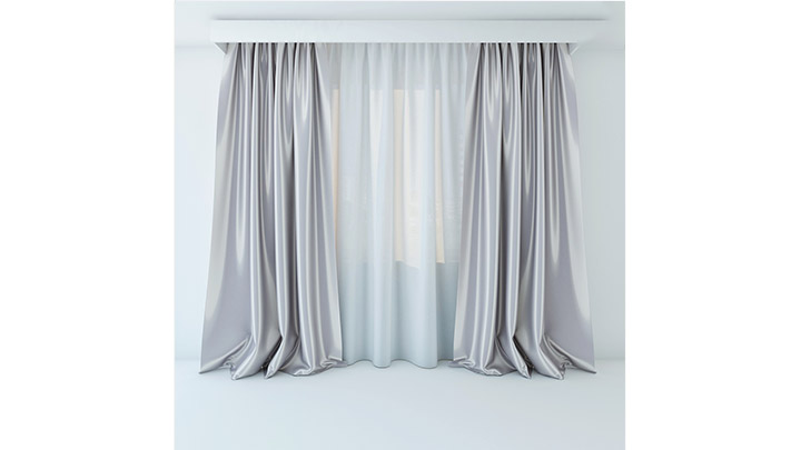 渲染模型_窗帘686