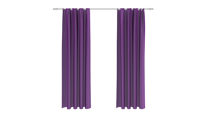 渲染模型_窗帘720