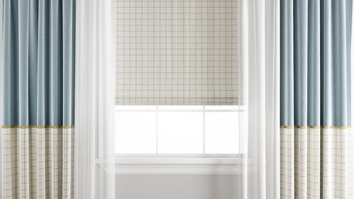 渲染模型_窗帘727