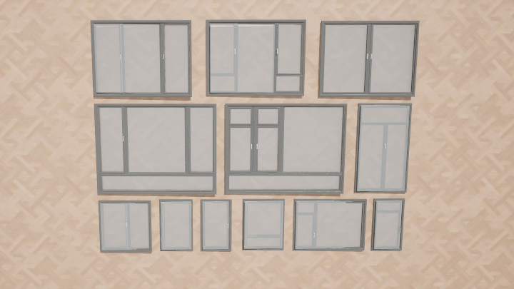 渲染模型_窗户116