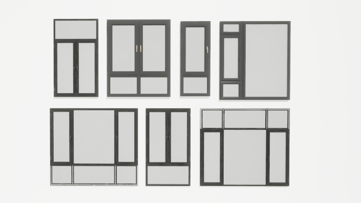 渲染模型_窗户117