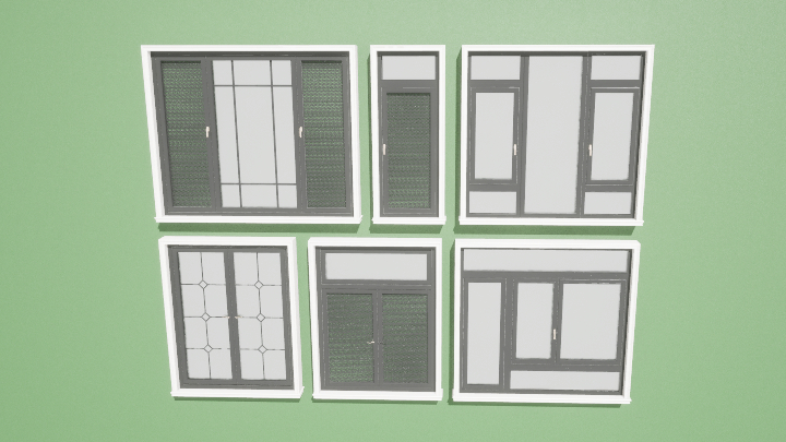 渲染模型_窗户129