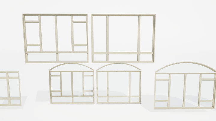 渲染模型_窗户134