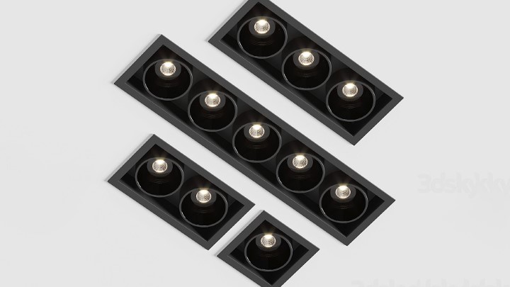 渲染模型_筒灯009