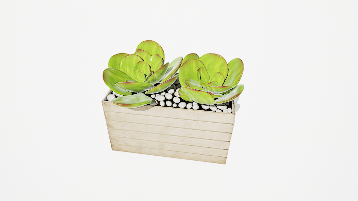 渲染模型_绿植盆栽043