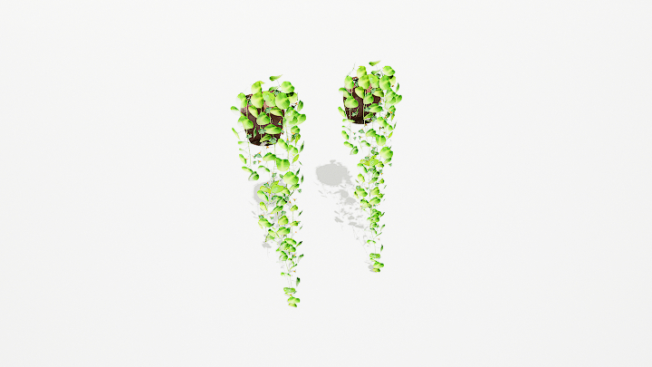 渲染模型_绿植盆栽252