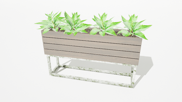 渲染模型_绿植盆栽270