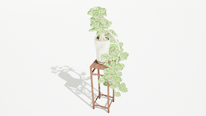 渲染模型_绿植盆栽279