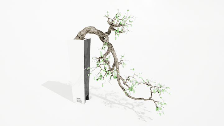 渲染模型_绿植盆栽282