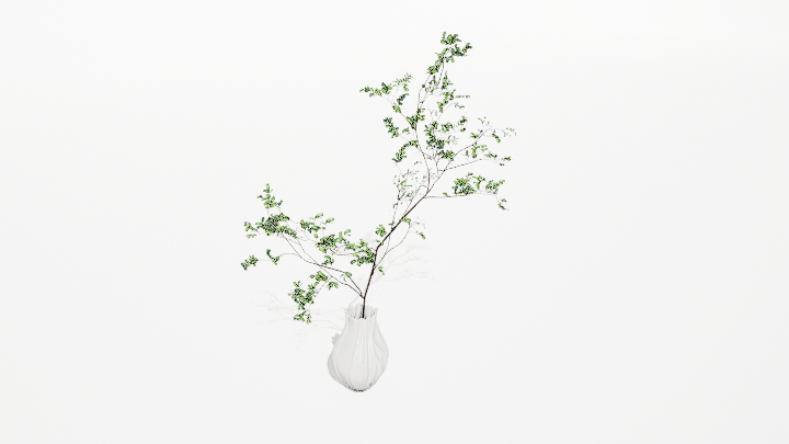 渲染模型_绿植盆栽290