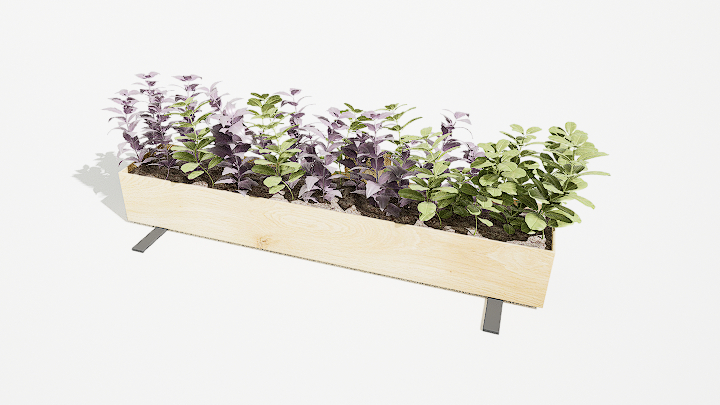 渲染模型_绿植盆栽372