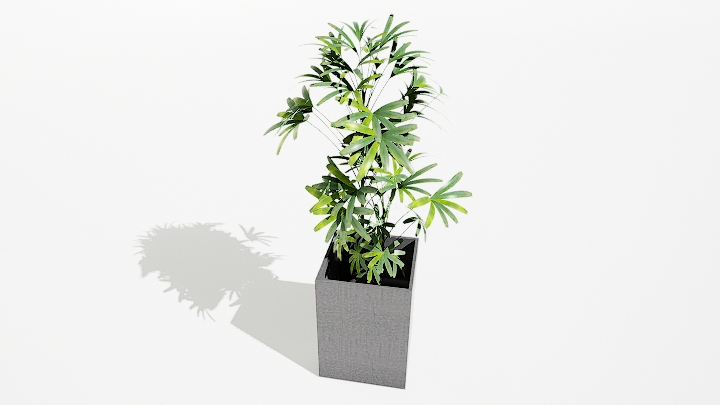 渲染模型_绿植盆栽405