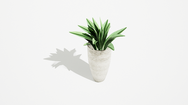 渲染模型_绿植盆栽441