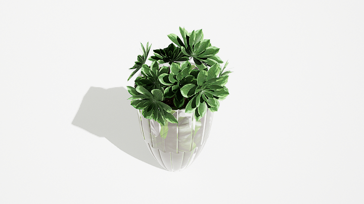 渲染模型_绿植盆栽461
