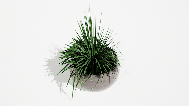 渲染模型_绿植盆栽469