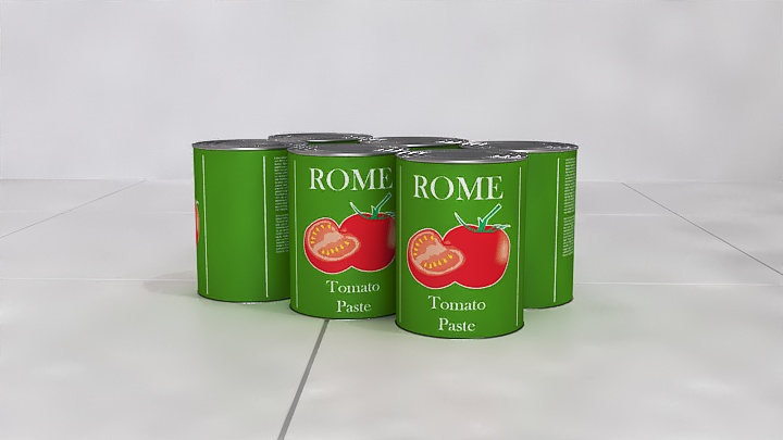 渲染模型_罐头020