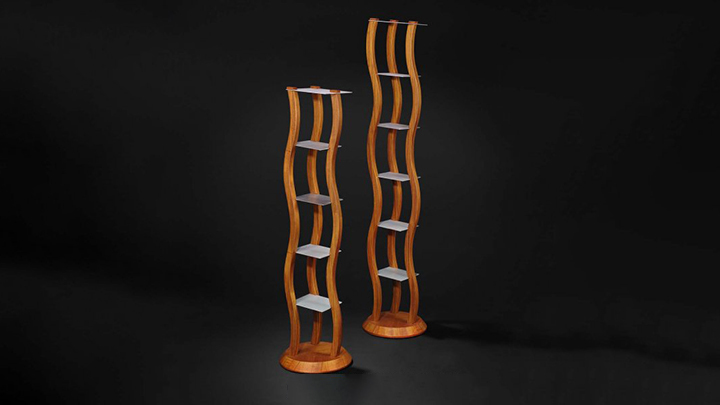 渲染模型_置物架143