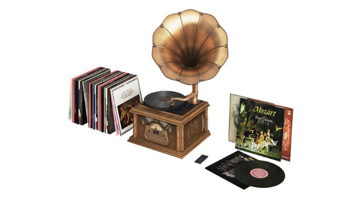 渲染模型_老式唱片机001