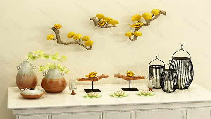 渲染模型_艺术装饰品005