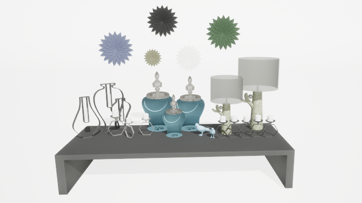 渲染模型_艺术装饰品010