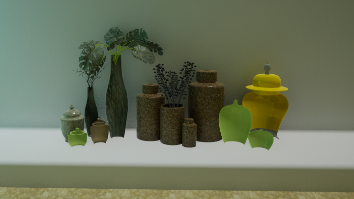 渲染模型_艺术装饰品012