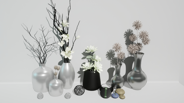 渲染模型_艺术装饰品031