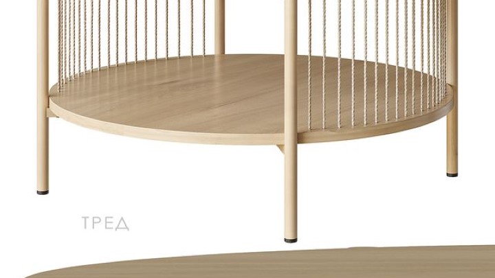 渲染模型_艺术风格小桌009